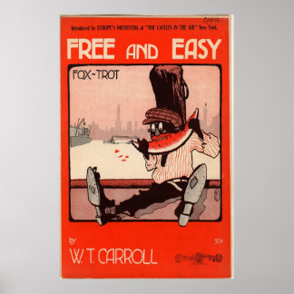 Póster Livre e fácil