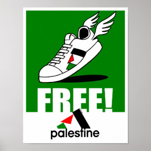 Póster Livre! Palestina