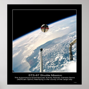 Poster Livre-vôo de AERCam Sprint no v…