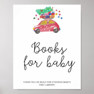 Poster Livres de inverno por Aquarela para bebês