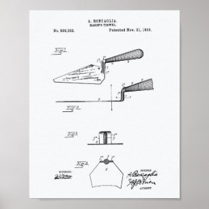Poster Livro Branco sobre a arte patenteada de Mason's Tr