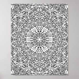 Poster Livro corante, livro corante antistress