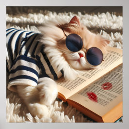 Poster Livro de amor verdadeiro. Estilo de vida romântico