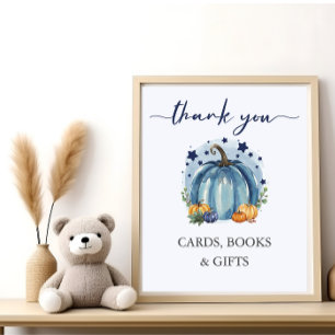 Poster Livro de Cartões de Presente para Chá de Bebê Meni