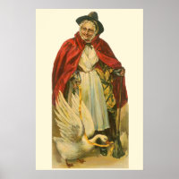 Livro de Histórias Vintage da Gansa Mãe Vitoriana