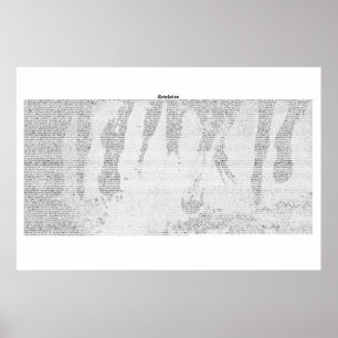 Póster Livro de Revelação (texto completo do KJV)