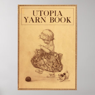Poster Livro do fio de Utopia
