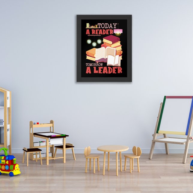 Poster Livro Lendo Hoje Leitor Amanhã Líder (Criador carregado)