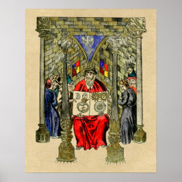 Poster Livro Medieval da Alquimia