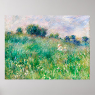 Poster Livro Verde sobre a pintura impressionista do Reno