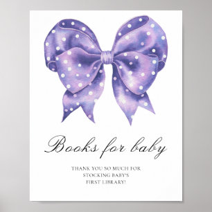 Poster livros de bolinhas para bebê