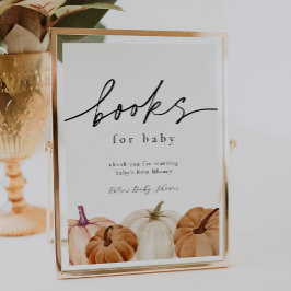 Poster Livros de Bombeiros para Sinal de Bebê