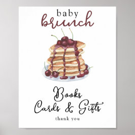 Poster Livros de Chá de fraldas, Cartões e Presentes