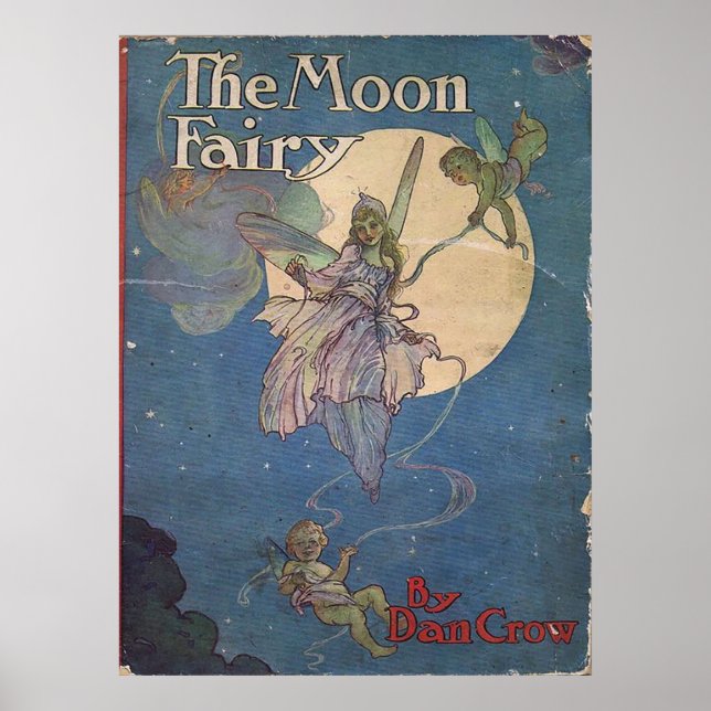 Poster Livros De Somnium — Dan Crow The Moon Fairy (Frente)