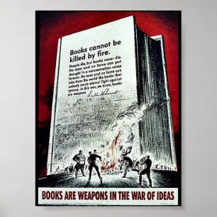 Póster Livros de Wwii