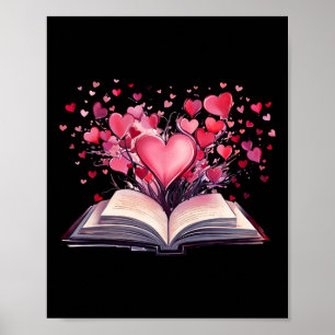 Poster Livros E Corações Professor Bibliófilo Valentim