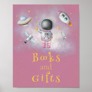 Poster Livros e presentes Astronautas Espaciais Astronaut