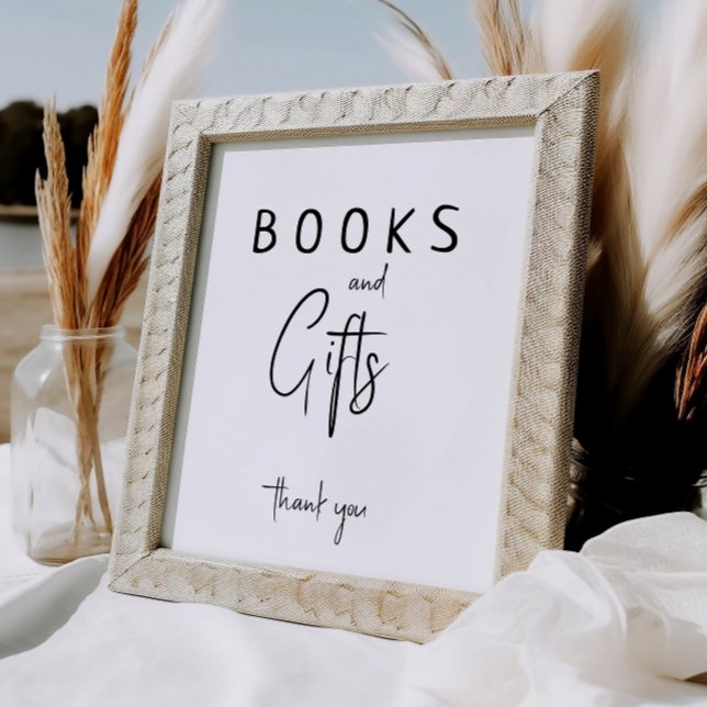 Poster Livros e presentes de Chás de fraldas Neutros Mode (Criador carregado)