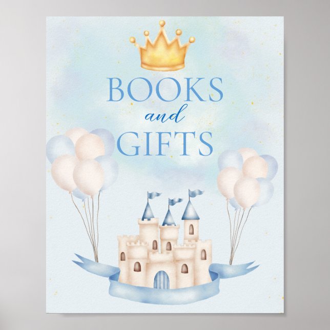 Poster Livros e presentes FadaTale Castle Crown Balloon P (Frente)