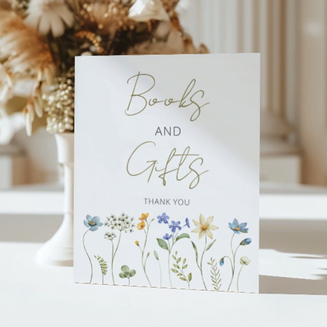 Poster Livros Neutrais Florais e Presentes de Flores (Criador carregado)