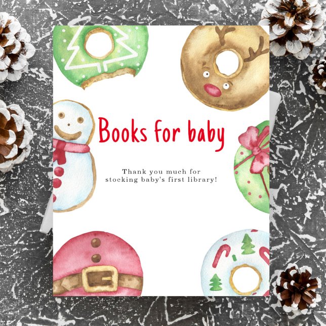 Poster Livros para bebê em chuvada de inverno (Criador carregado)