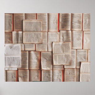 Poster Livros Vintage