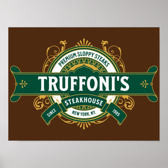 Poster Lixivieiras na Truffoni (Frente)