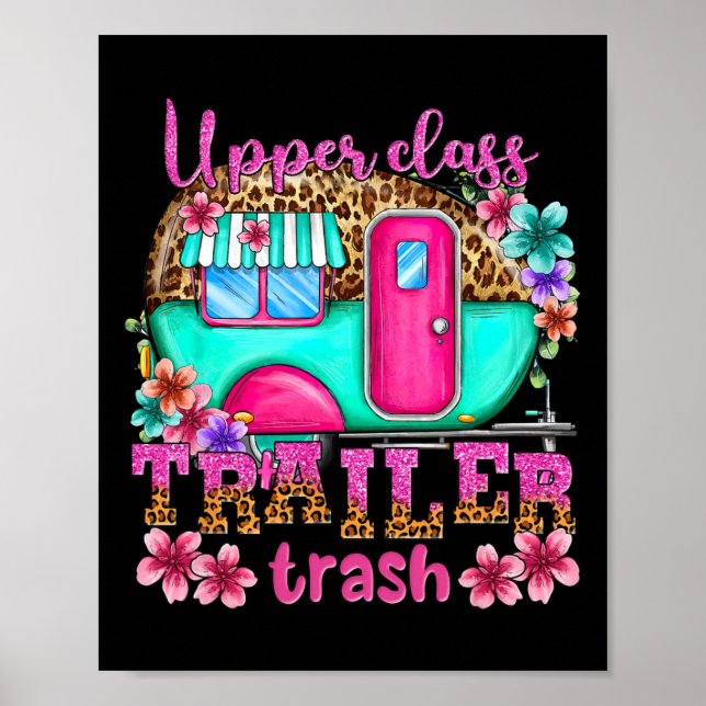 Poster Lixo de Trailer Upper Cl Acampando Fazendo Memória (Frente)