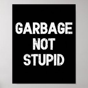 Poster Lixo do Trump 2024 Engraçado 45 47 Eleitor do Trum