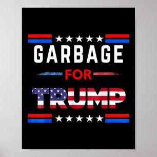 Poster Lixo Para Trump Fazer Excelente De Lixo Americano 