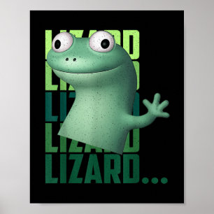 Poster Lizard Lizard Lizard Engraçado Meme T-shirt_2.png