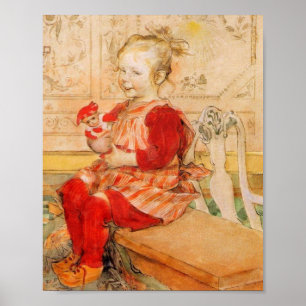 Poster Lizbeth que guardara uma boneca