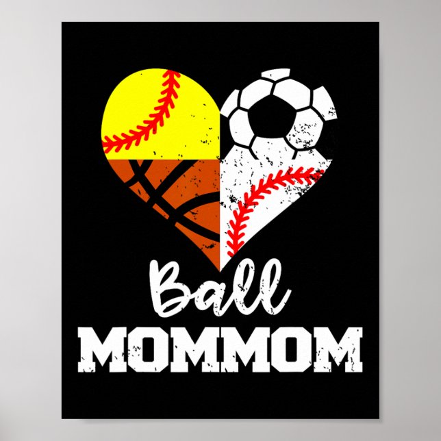 Poster Ll Mommom Futebol Vender Softll Sketll Mommom  (Frente)