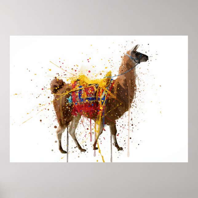 Poster Llama (Frente)