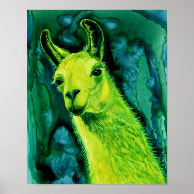 Póster Llama Poster/Impressão - Llemon-Llime Llama (Frente)