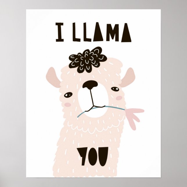 Poster Llama Você (Frente)