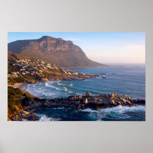 Poster Llandudno Beach Serenity: Sunset Costeiro da Cidad