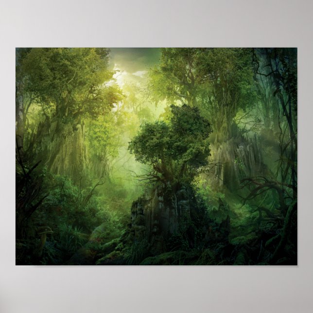 Poster Llanowar Rebord (Frente)