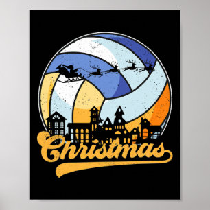 Poster Lmko Voleibol Natal Pajama Merry Xmas Volley