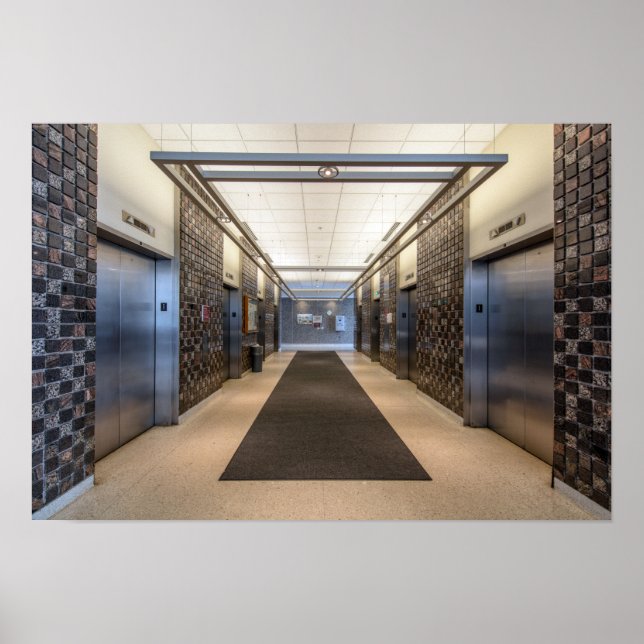Poster Lobby elevador (Frente)