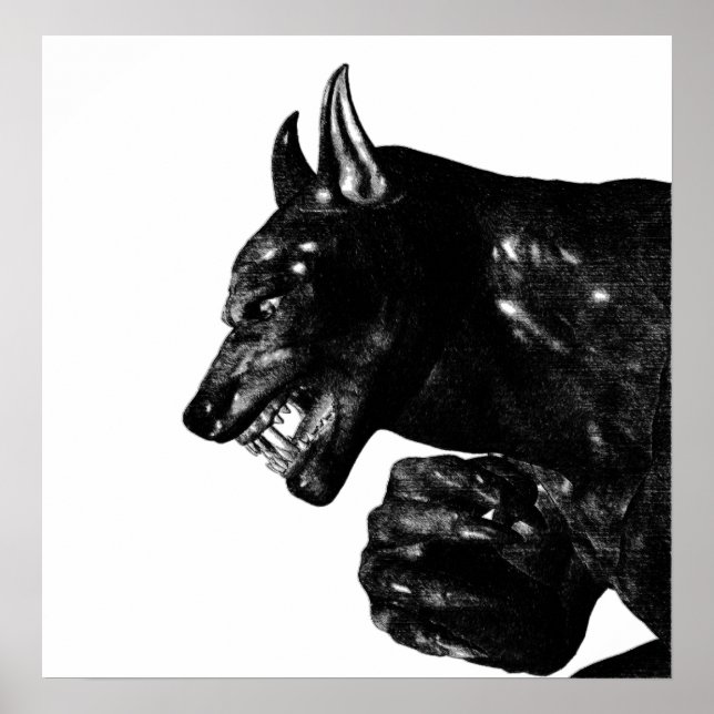 Póster Lobisomem (Frente)