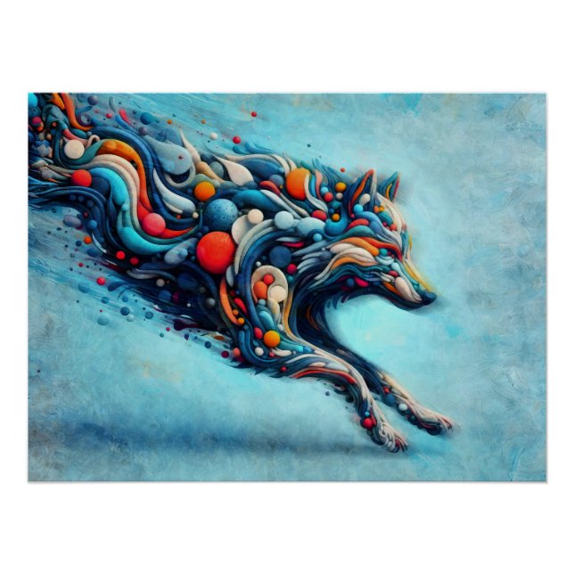 Póster Lobo (Frente)