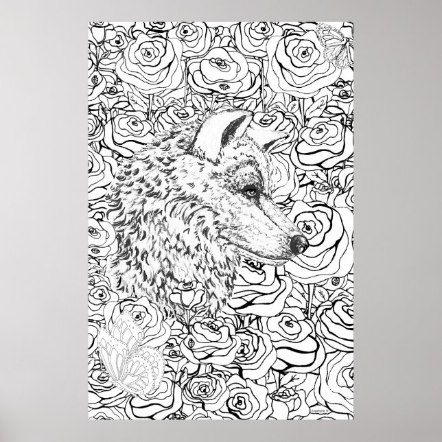Poster Lobo (Frente)