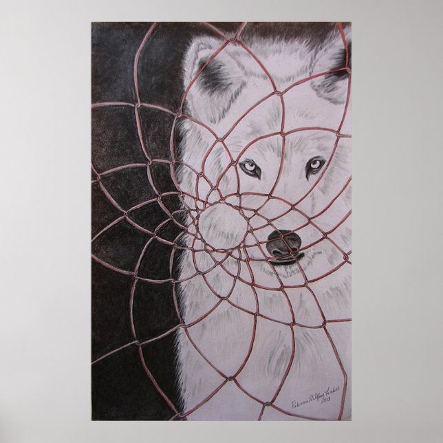 Póster Lobo Branco (Frente)