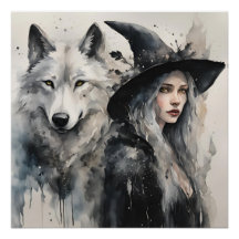 Lobo Branco e bruxa