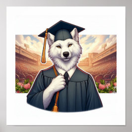 Poster Lobo Graduado