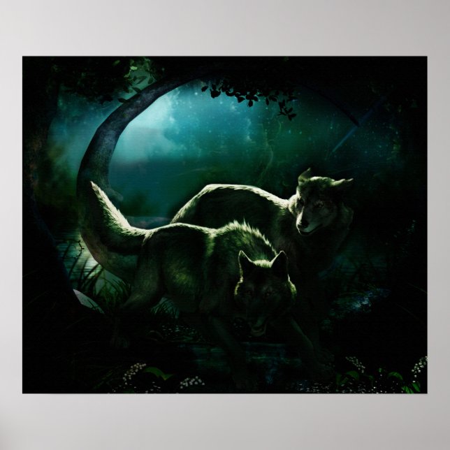 Poster Lobo-ladrão (Frente)