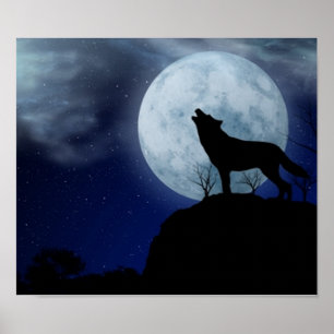 Póster Lobo Moon Completo