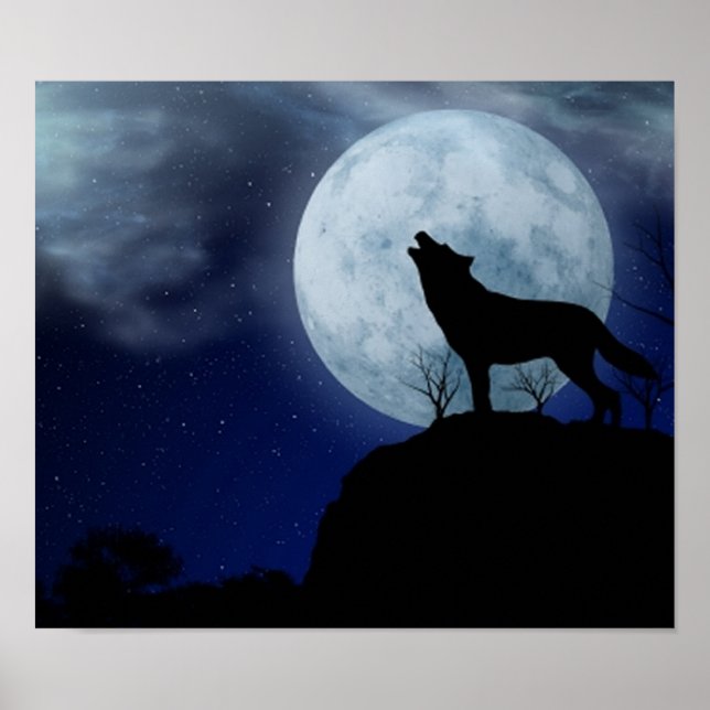 Póster Lobo Moon Completo (Frente)
