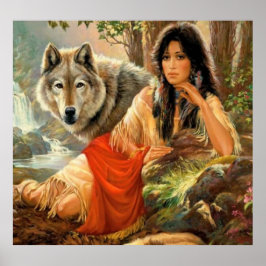 Poster Lobo solitário